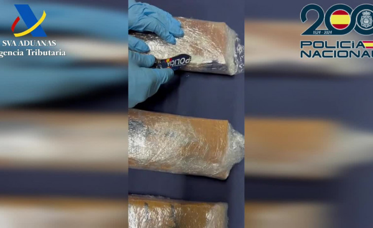 Casi 6 kilos de cocaína intervenidos y 7 detenidos en un operativo contra el tráfico de drogas en Carballo