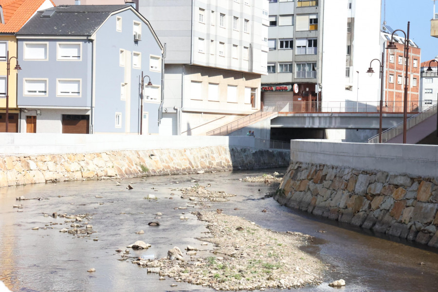 La Xunta mantiene la prealerta por sequía moderada en el río Grande y pone en vigilancia al Anllóns