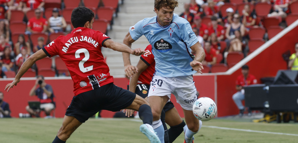 Mateu Jaume salva un punto para el Mallorca ante el Celta de Vigo (1-1)