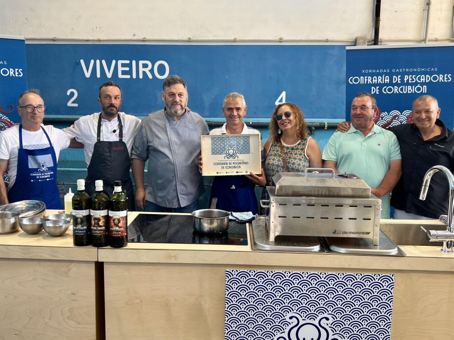 Éxito rotundo en las Xornadas Gastronómicas de la cofradía de Corcubión con casi 4.000 raciones servidas