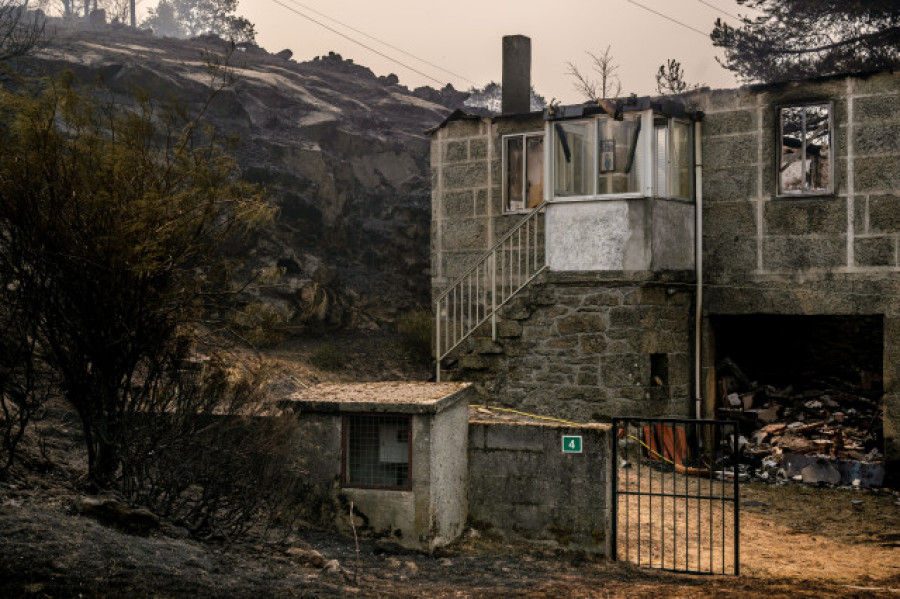 Estabilizado el incendio de Chandrexa de Queixa
