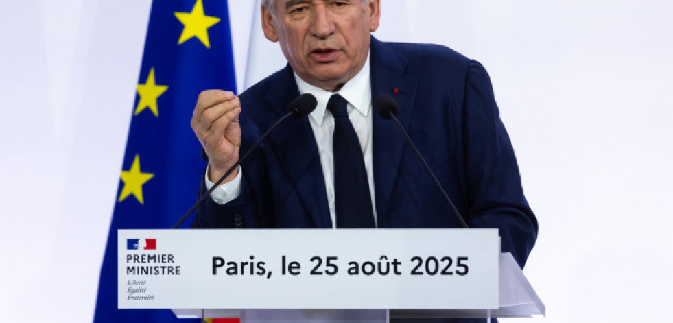 El primer ministro francés, François Bayrou, se someterá a un voto de confianza por su plan de austeridad