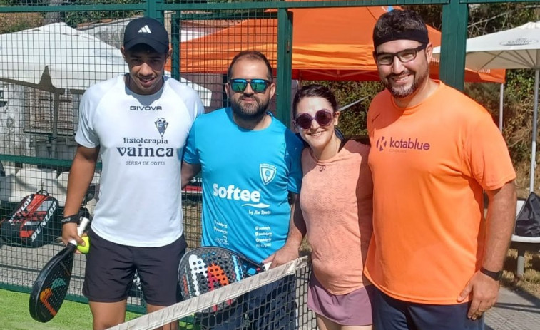 La polideportiva de A Picota acoge el domingo la final del I Open de Pádel Concello de Mazaricos