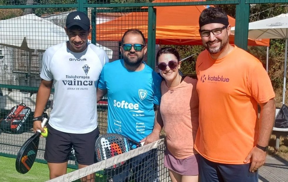 La polideportiva de A Picota acoge el domingo la final del I Open de Pádel Concello de Mazaricos