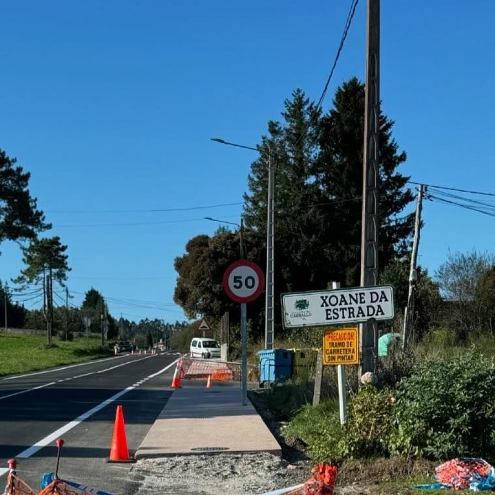 Carballo licita las obras de mejora de la accesibilidad de la AC-414 en Xoane da Estrada
