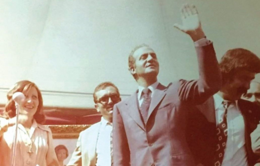 Felipe VI visita Verín 49 años después que sus padres