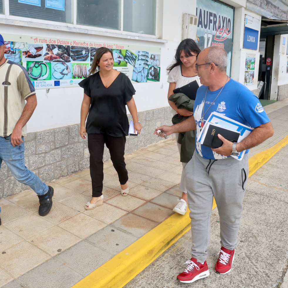La Diputación impulsa la modernización de la cofradía de Laxe con más de 44.000 euros