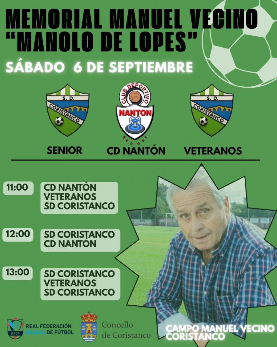 Este fin de semana se disputan los trofeos de fútbol Concello de Cerceda y Concello de Zas