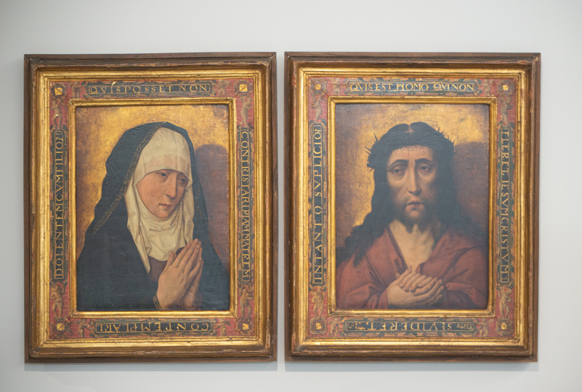 EuropaPress 4946087 diptico dolorosa ecce homo firma acta restitucion diptico dolorosa ecce homo 14342012